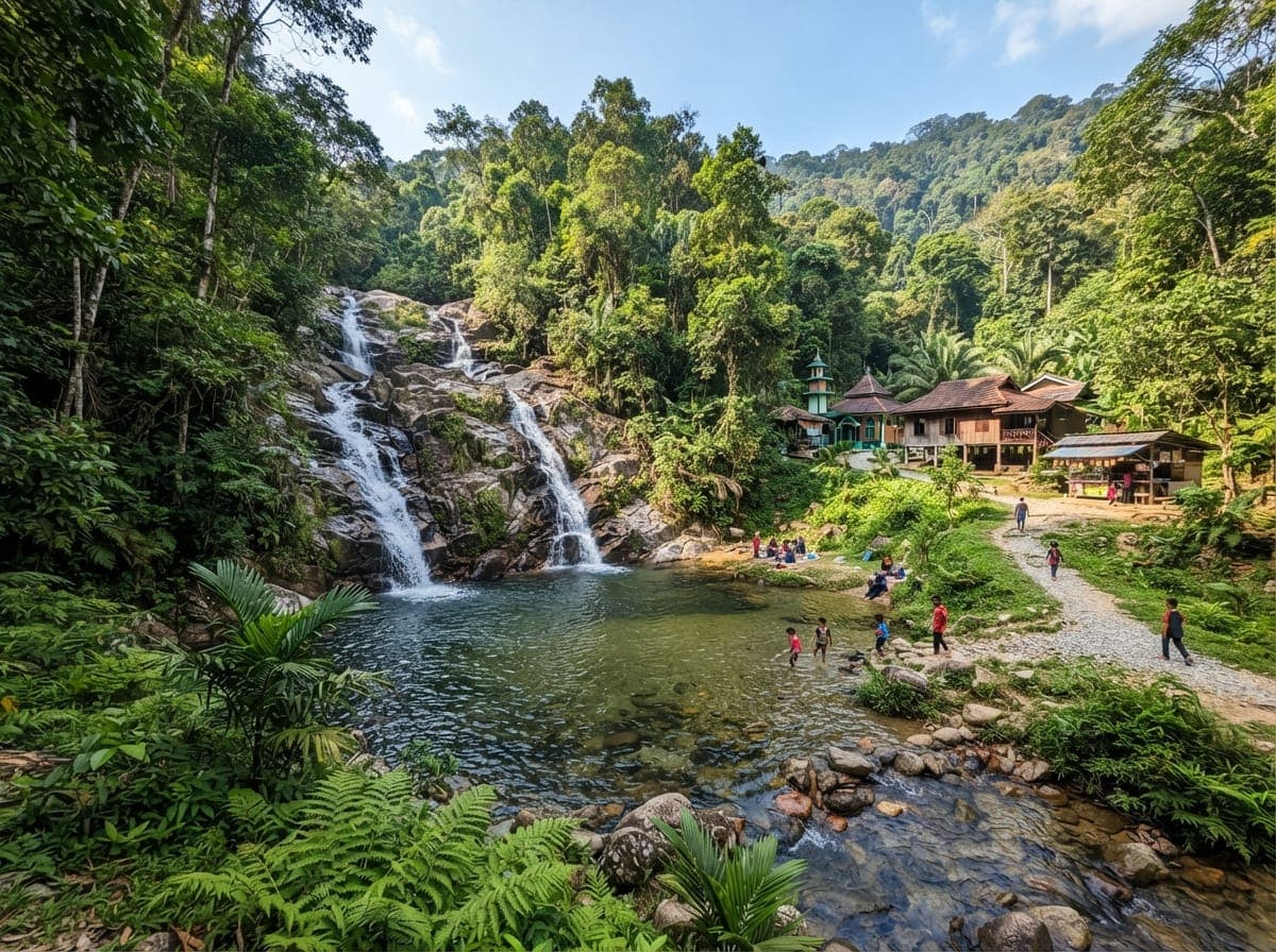 Air Terjun Lata Hijau